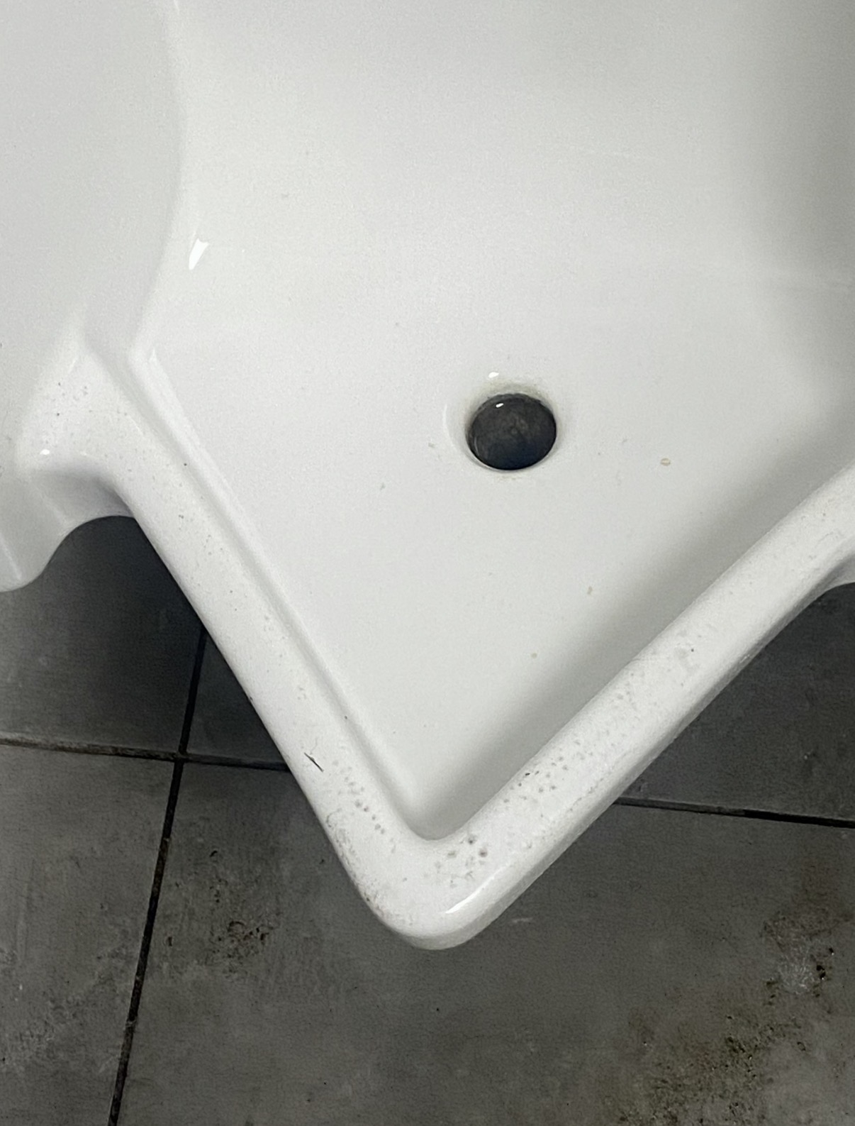 Before — Commercial Urinal Restoration